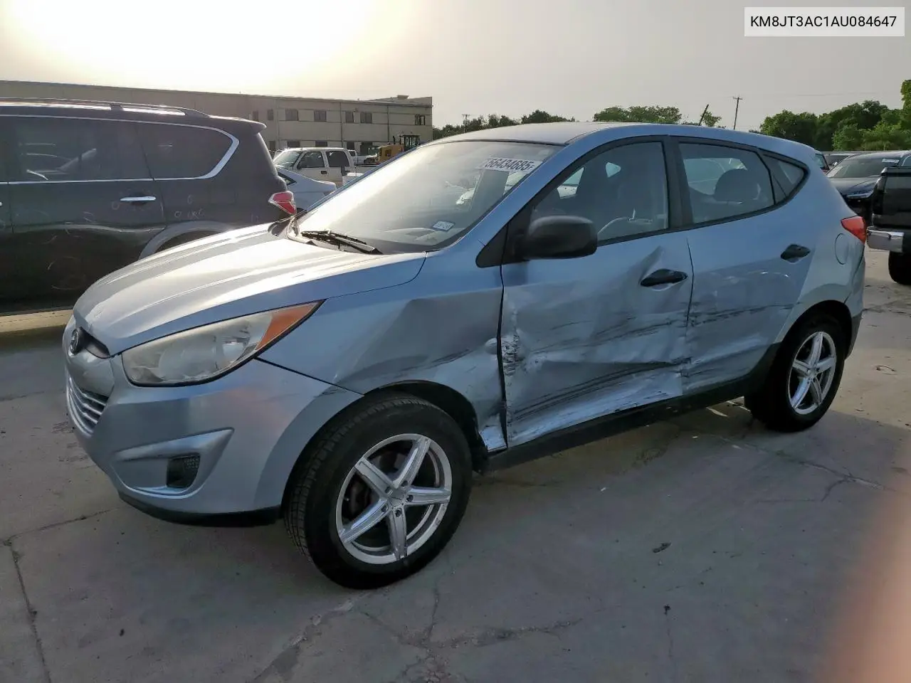 2010 Hyundai Tucson Gls VIN: KM8JT3AC1AU084647 Lot: 56434685