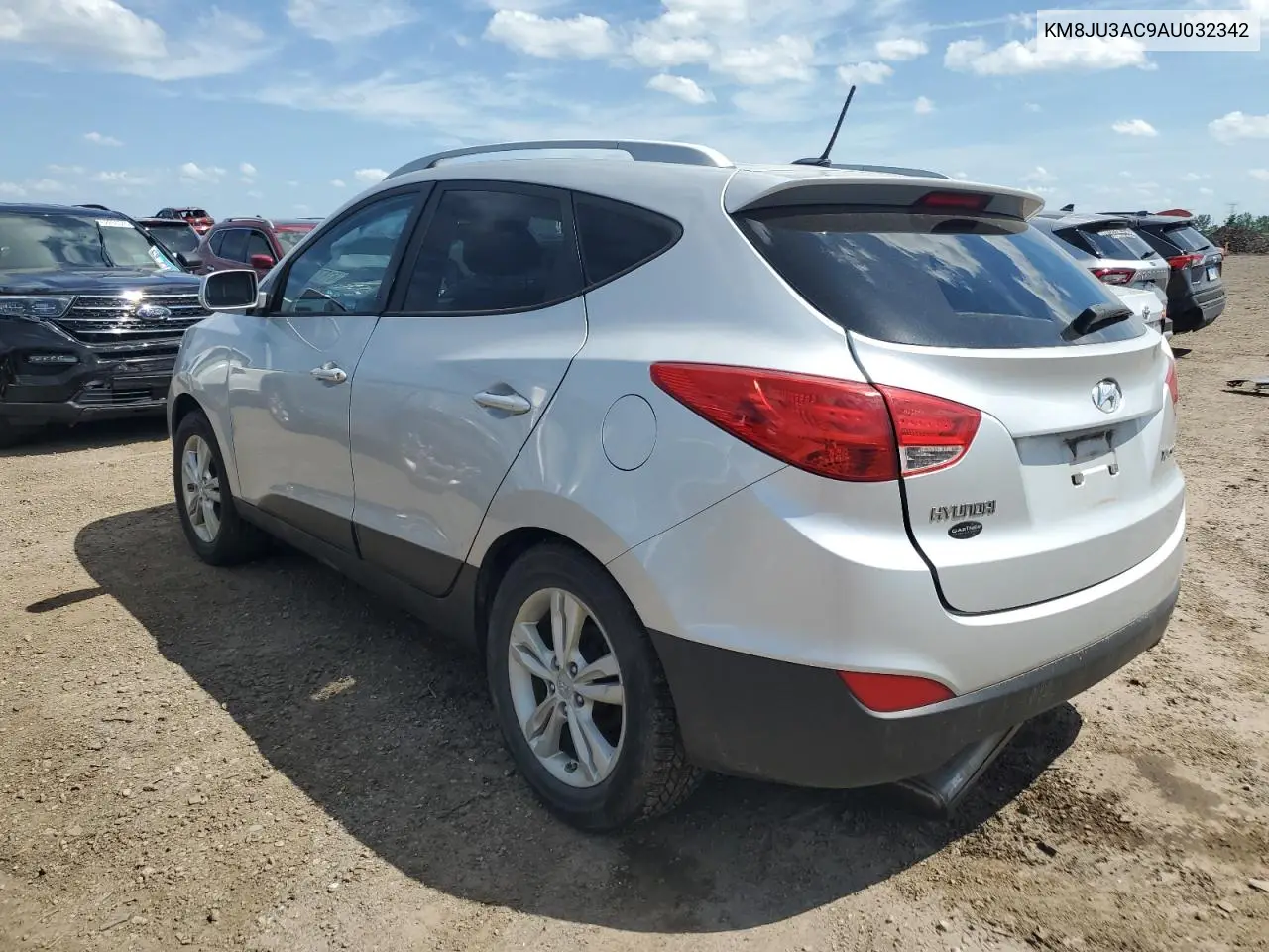 2010 Hyundai Tucson Gls VIN: KM8JU3AC9AU032342 Lot: 61873765