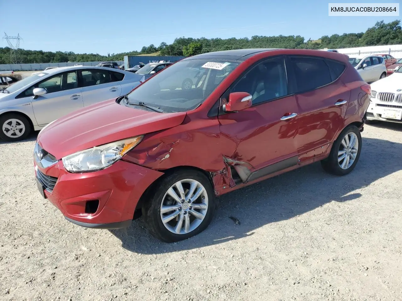 2011 Hyundai Tucson Gls VIN: KM8JUCAC0BU208664 Lot: 53300725