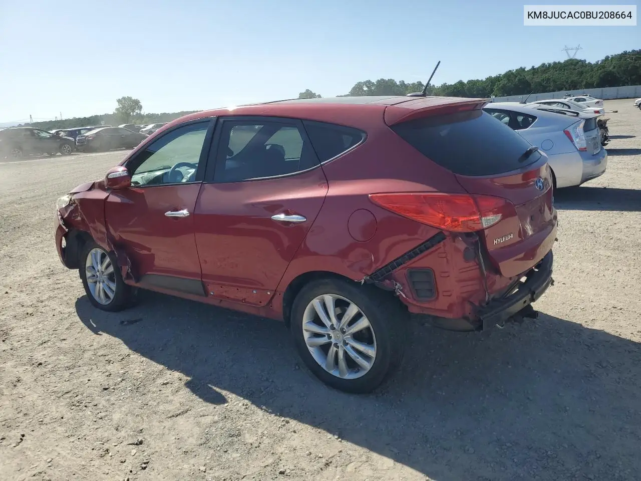 2011 Hyundai Tucson Gls VIN: KM8JUCAC0BU208664 Lot: 53300725