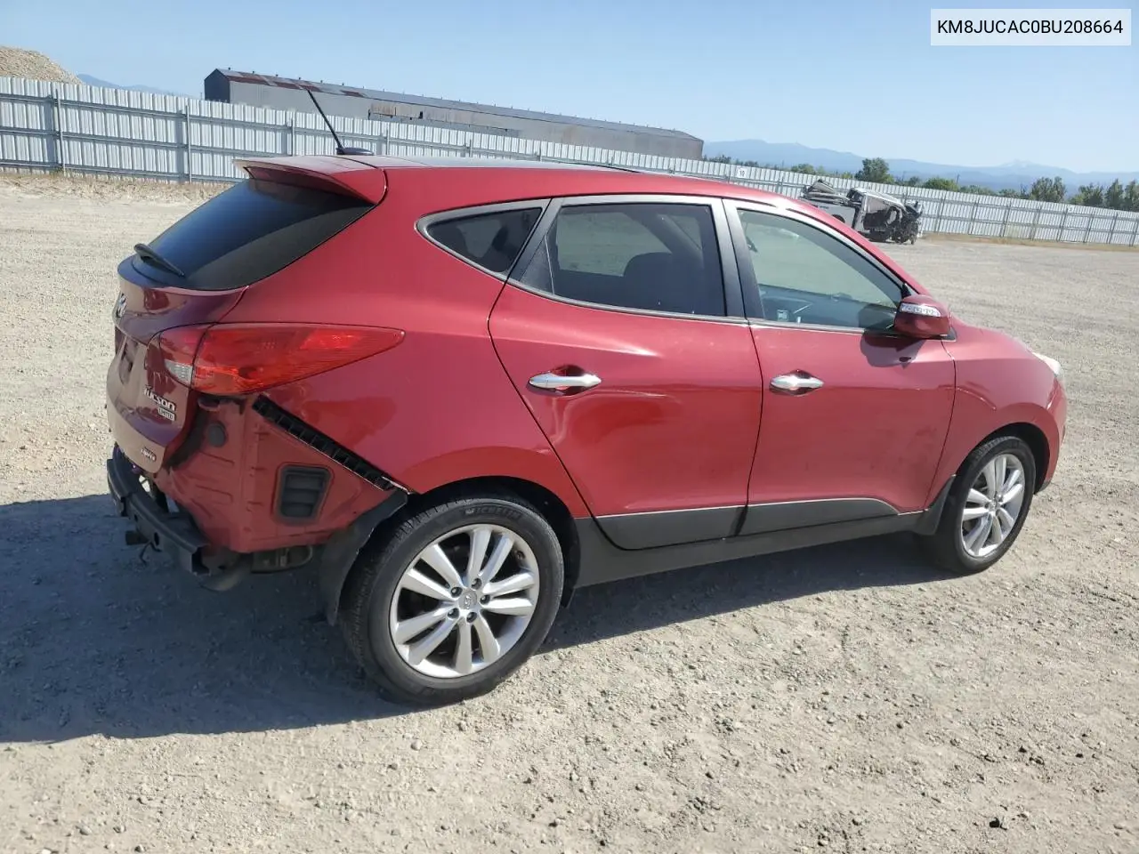 2011 Hyundai Tucson Gls VIN: KM8JUCAC0BU208664 Lot: 53300725