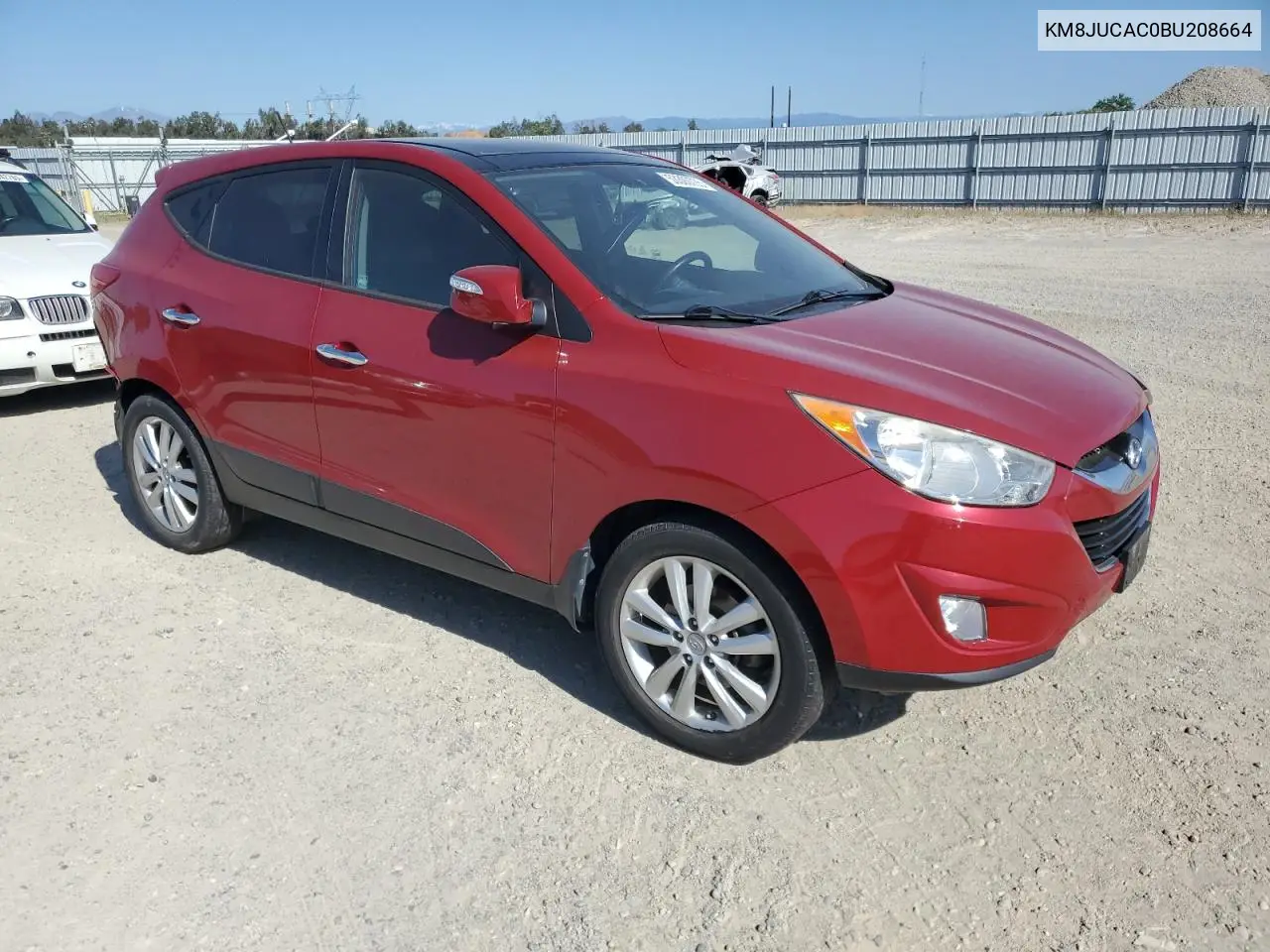 2011 Hyundai Tucson Gls VIN: KM8JUCAC0BU208664 Lot: 53300725