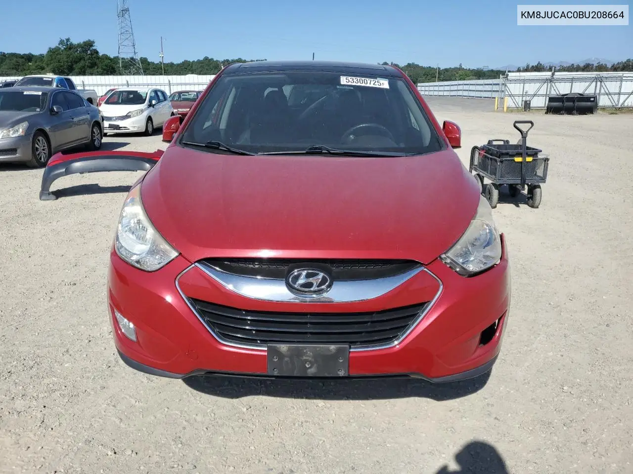 2011 Hyundai Tucson Gls VIN: KM8JUCAC0BU208664 Lot: 53300725