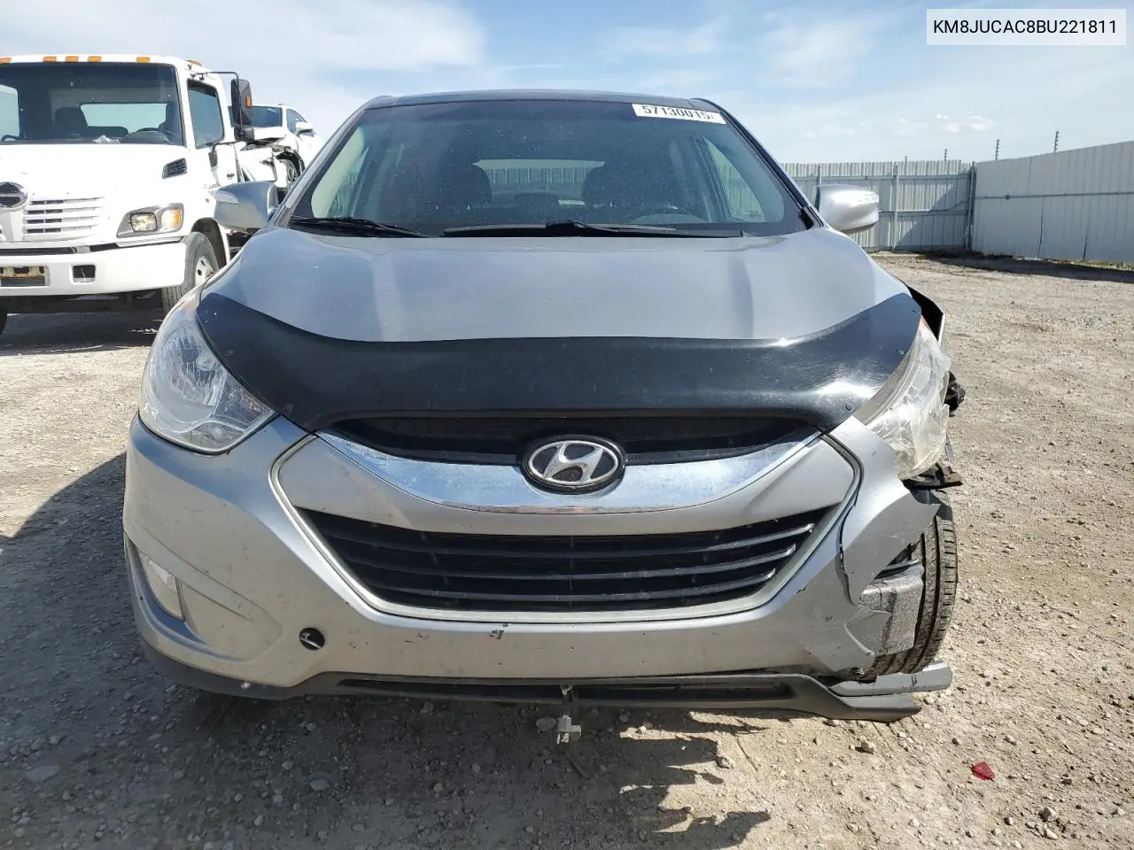 2011 Hyundai Tucson Gls VIN: KM8JUCAC8BU221811 Lot: 57130015