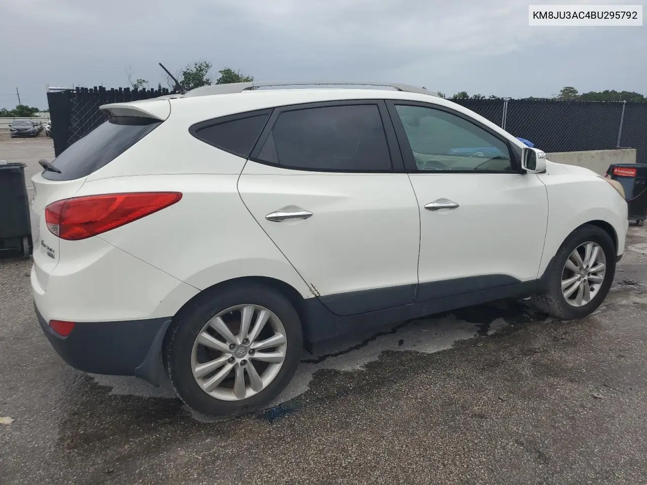 2011 Hyundai Tucson Gls VIN: KM8JU3AC4BU295792 Lot: 62991125