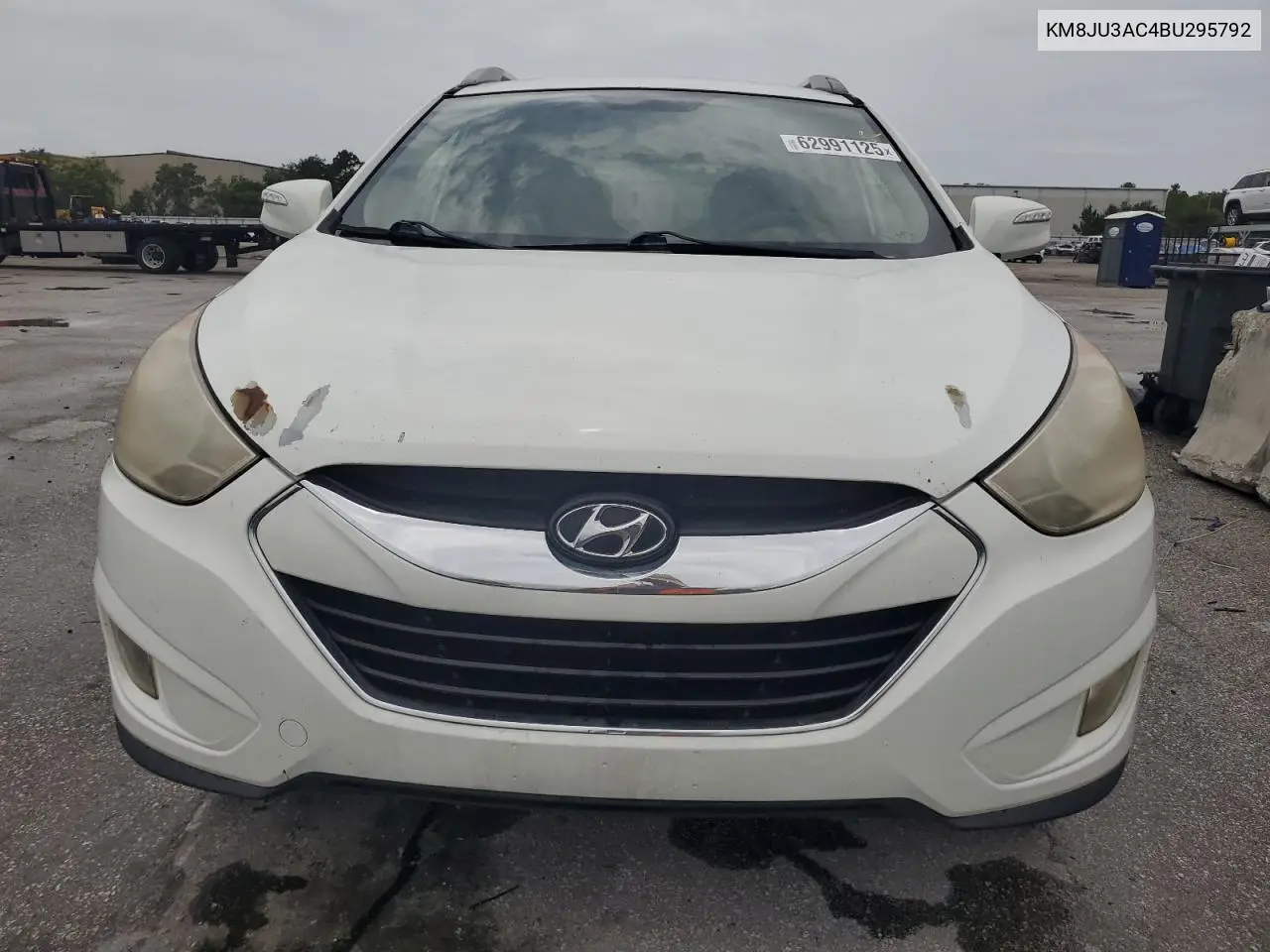 2011 Hyundai Tucson Gls VIN: KM8JU3AC4BU295792 Lot: 62991125