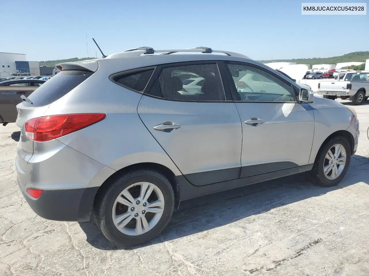2012 Hyundai Tucson Gls VIN: KM8JUCACXCU542928 Lot: 56557205