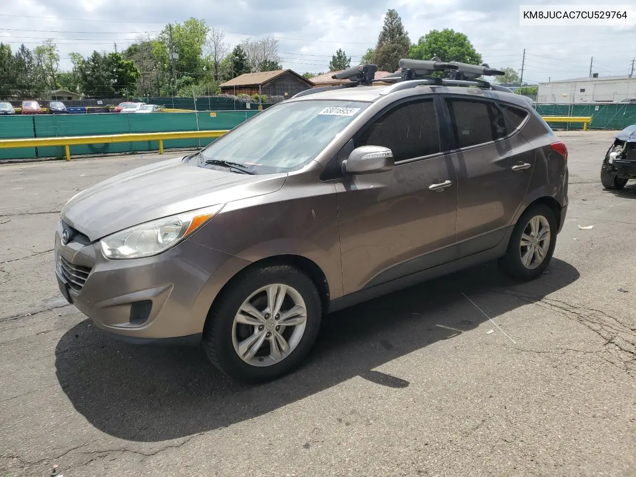 2012 Hyundai Tucson Gls VIN: KM8JUCAC7CU529764 Lot: 63016955