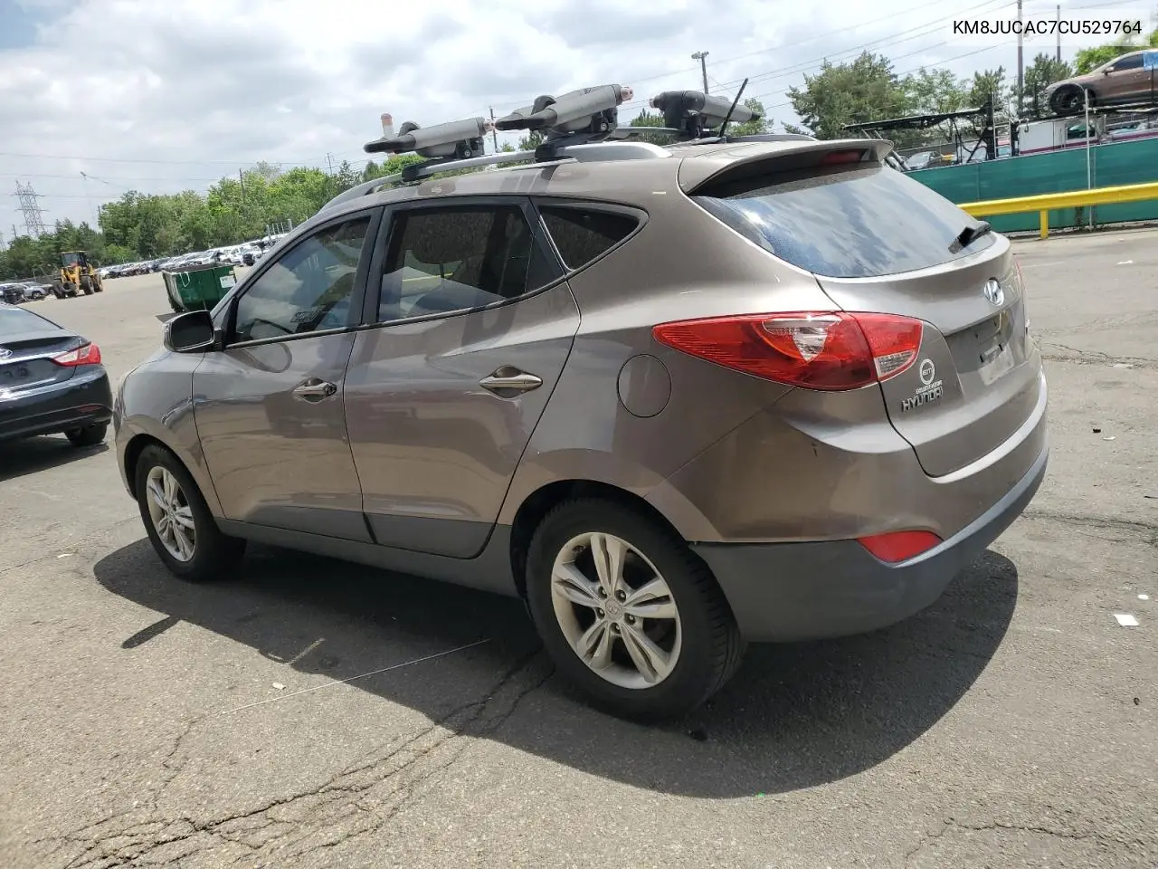 2012 Hyundai Tucson Gls VIN: KM8JUCAC7CU529764 Lot: 63016955
