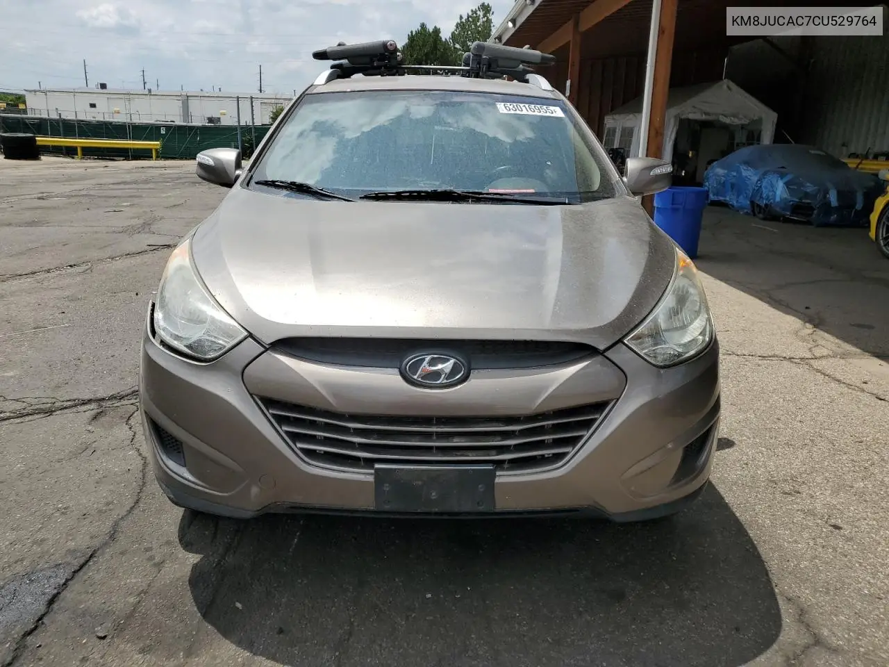 2012 Hyundai Tucson Gls VIN: KM8JUCAC7CU529764 Lot: 63016955