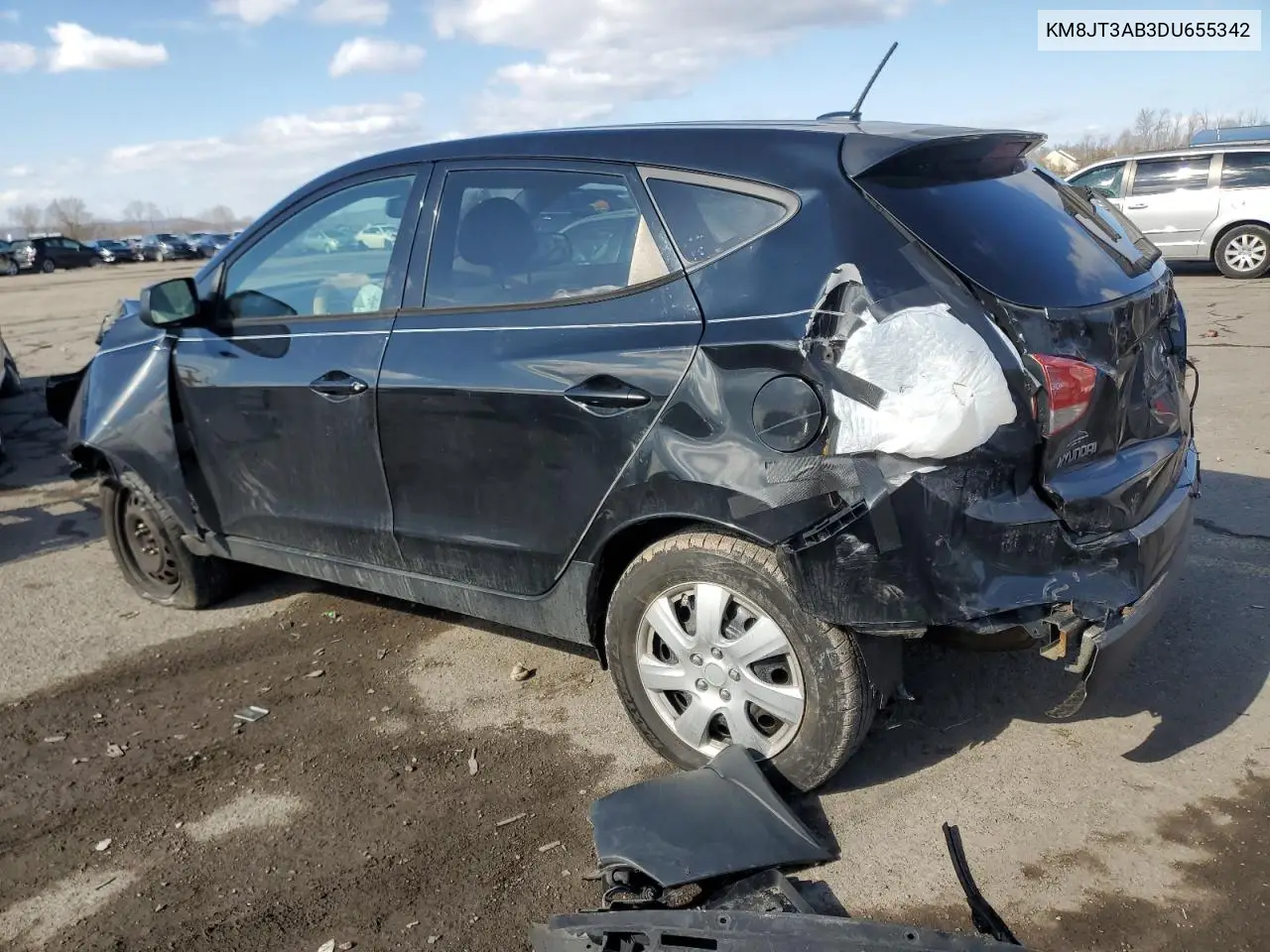 2013 Hyundai Tucson Gl VIN: KM8JT3AB3DU655342 Lot: 44532885