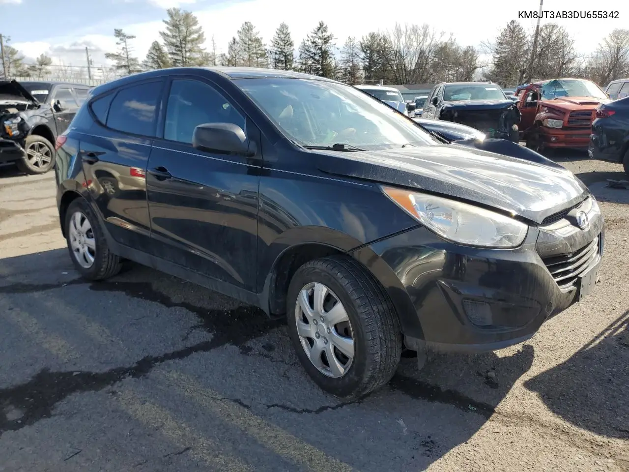 2013 Hyundai Tucson Gl VIN: KM8JT3AB3DU655342 Lot: 44532885
