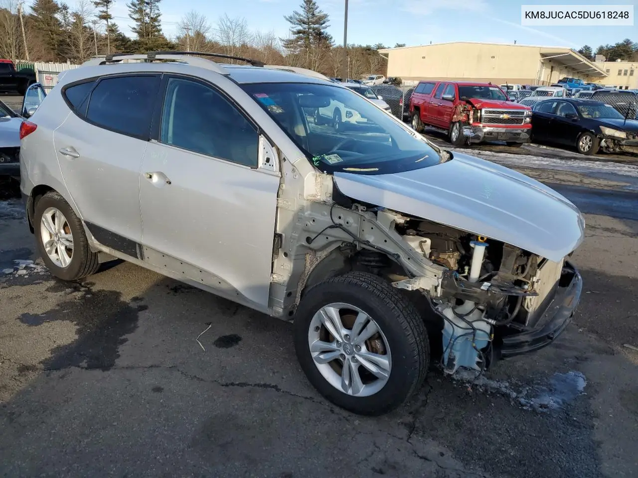 2013 Hyundai Tucson Gls VIN: KM8JUCAC5DU618248 Lot: 46127535