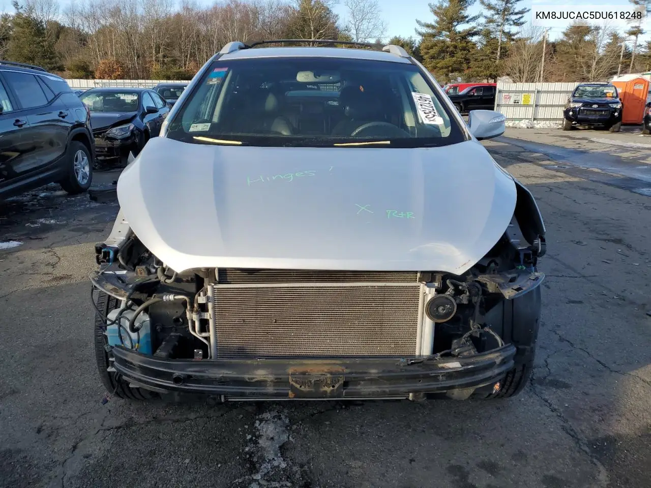 2013 Hyundai Tucson Gls VIN: KM8JUCAC5DU618248 Lot: 46127535