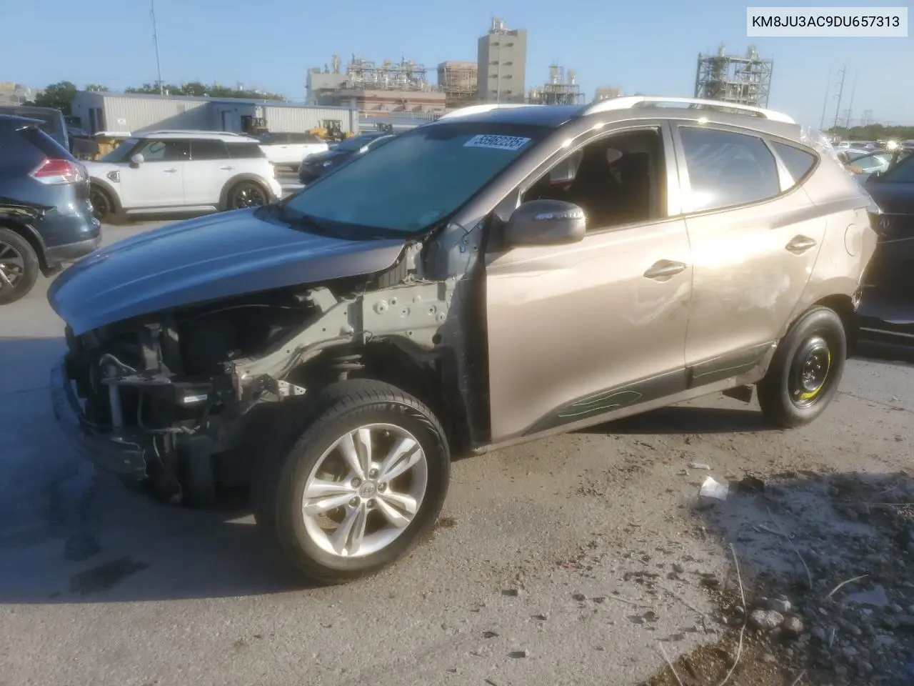 2013 Hyundai Tucson Gls VIN: KM8JU3AC9DU657313 Lot: 55962235