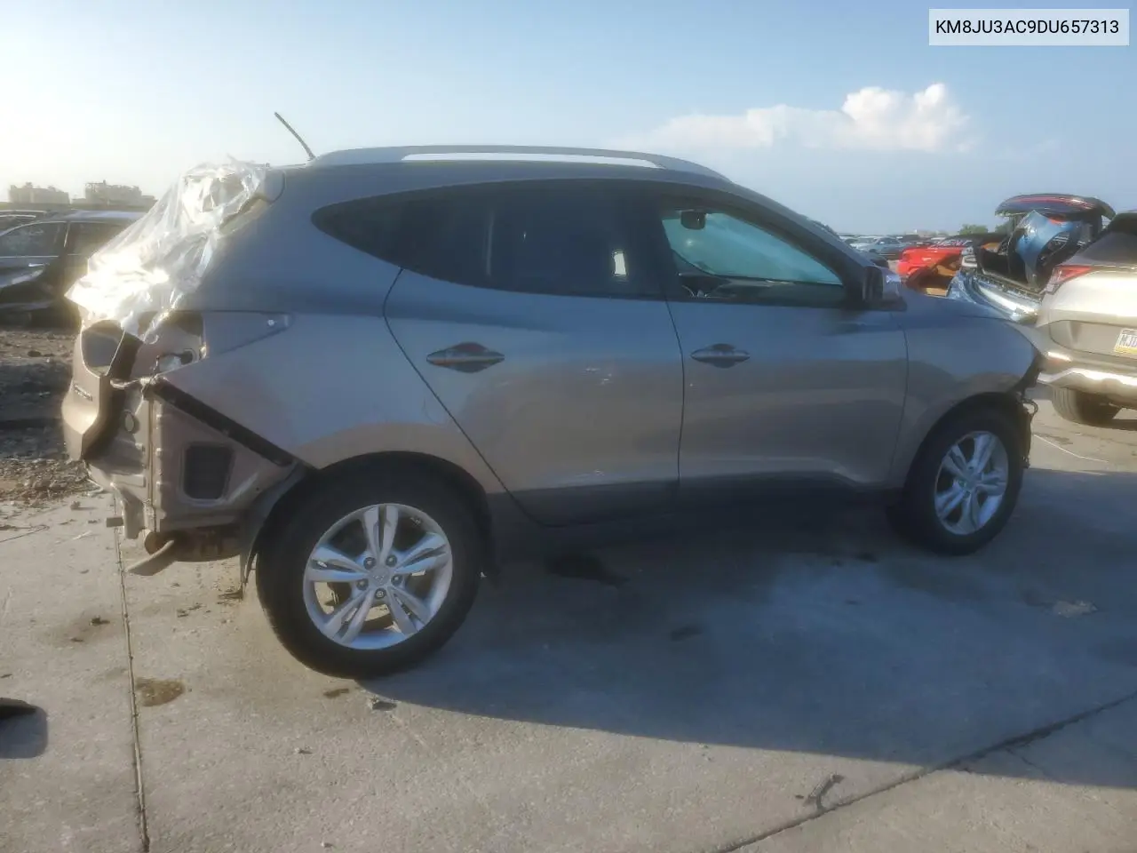 2013 Hyundai Tucson Gls VIN: KM8JU3AC9DU657313 Lot: 55962235