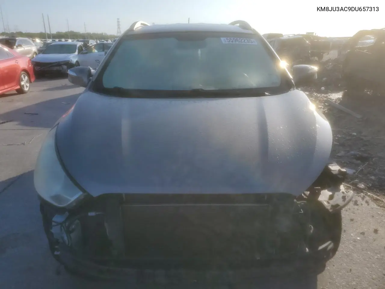 2013 Hyundai Tucson Gls VIN: KM8JU3AC9DU657313 Lot: 55962235