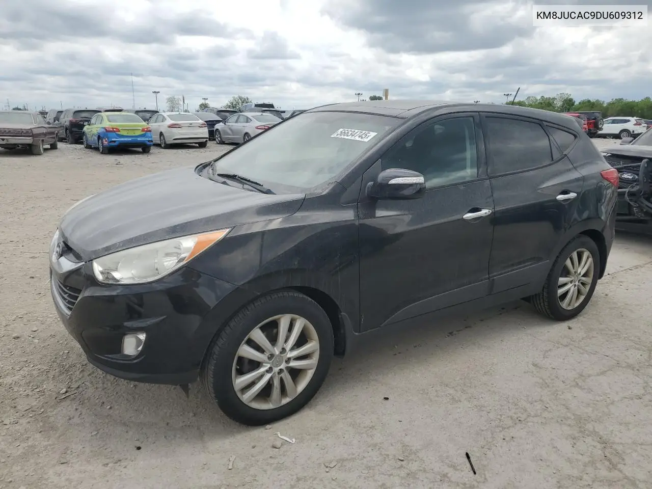 2013 Hyundai Tucson Gls VIN: KM8JUCAC9DU609312 Lot: 56634745