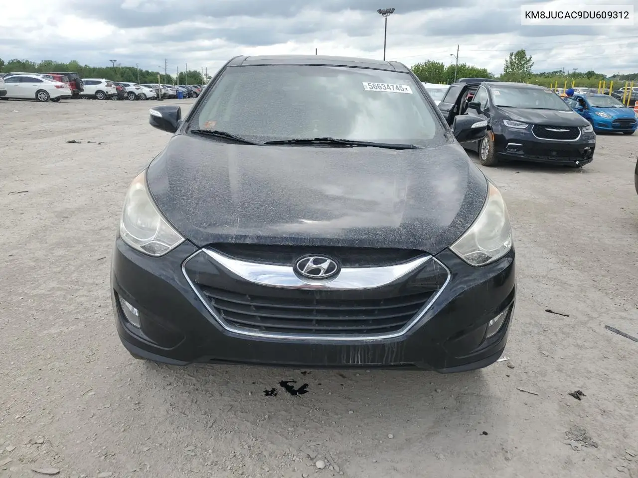 2013 Hyundai Tucson Gls VIN: KM8JUCAC9DU609312 Lot: 56634745