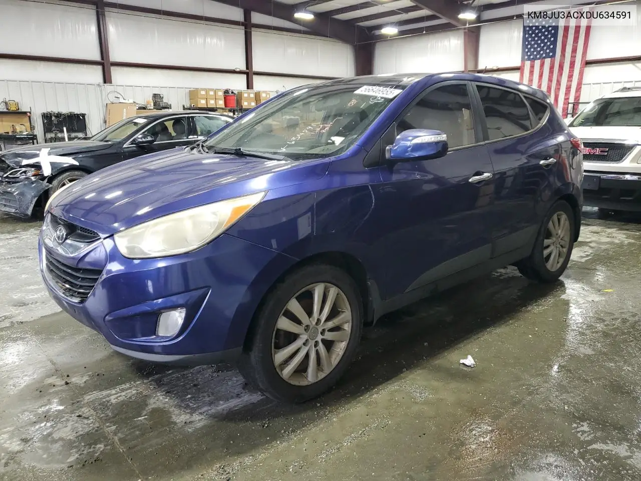 2013 Hyundai Tucson Gls VIN: KM8JU3ACXDU634591 Lot: 56646955