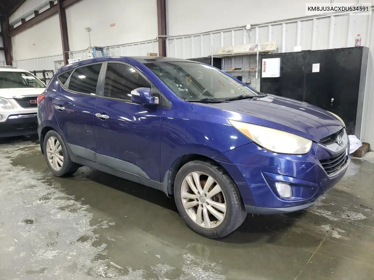 2013 Hyundai Tucson Gls VIN: KM8JU3ACXDU634591 Lot: 56646955