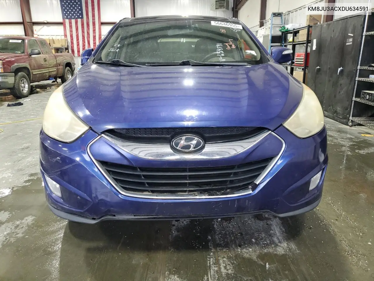 2013 Hyundai Tucson Gls VIN: KM8JU3ACXDU634591 Lot: 56646955