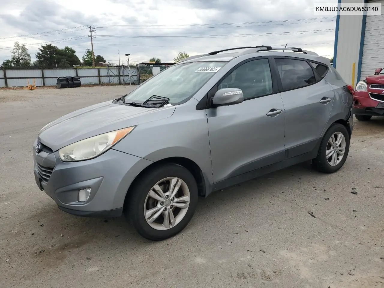 2013 Hyundai Tucson Gls VIN: KM8JU3AC6DU653140 Lot: 56669105
