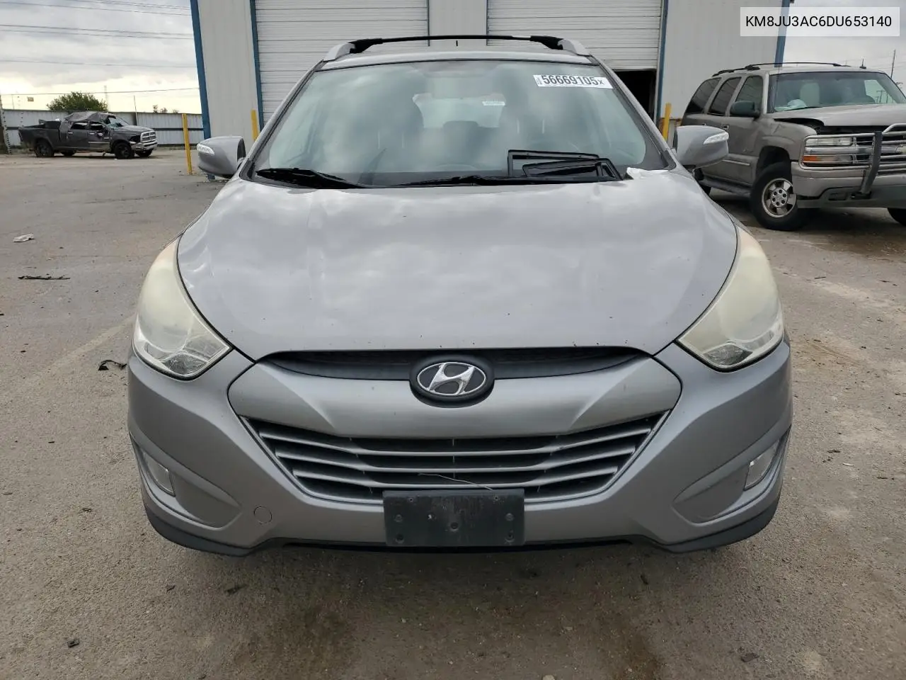 2013 Hyundai Tucson Gls VIN: KM8JU3AC6DU653140 Lot: 56669105