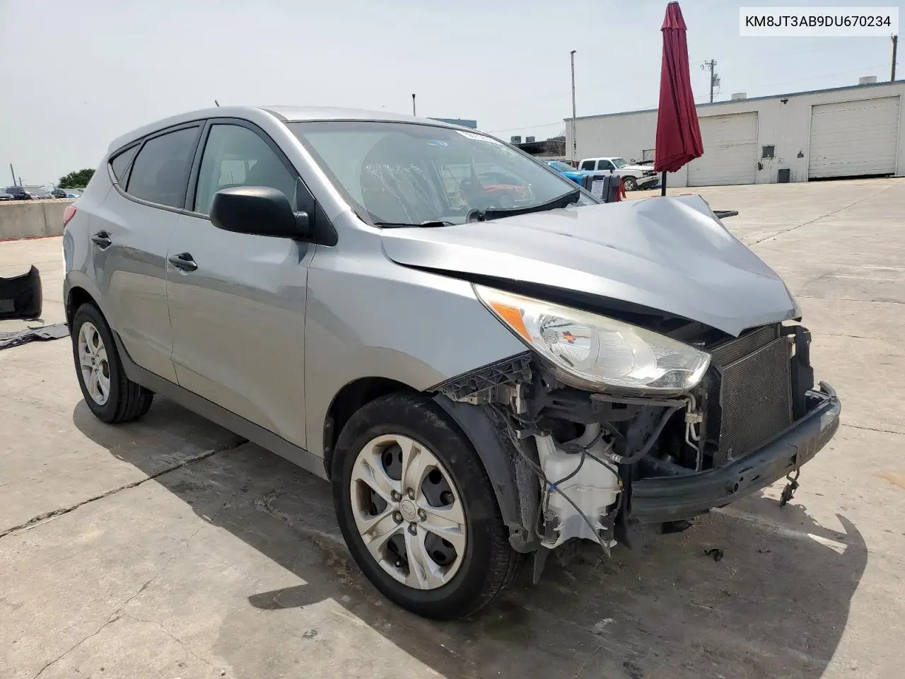 2013 Hyundai Tucson Gl VIN: KM8JT3AB9DU670234 Lot: 56732675
