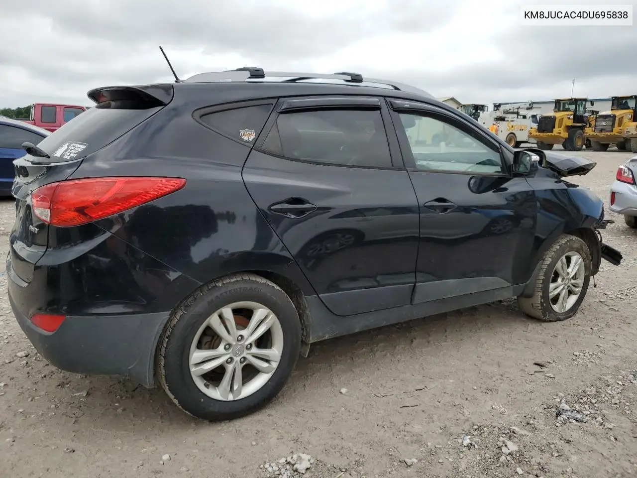 2013 Hyundai Tucson Gls VIN: KM8JUCAC4DU695838 Lot: 58437415