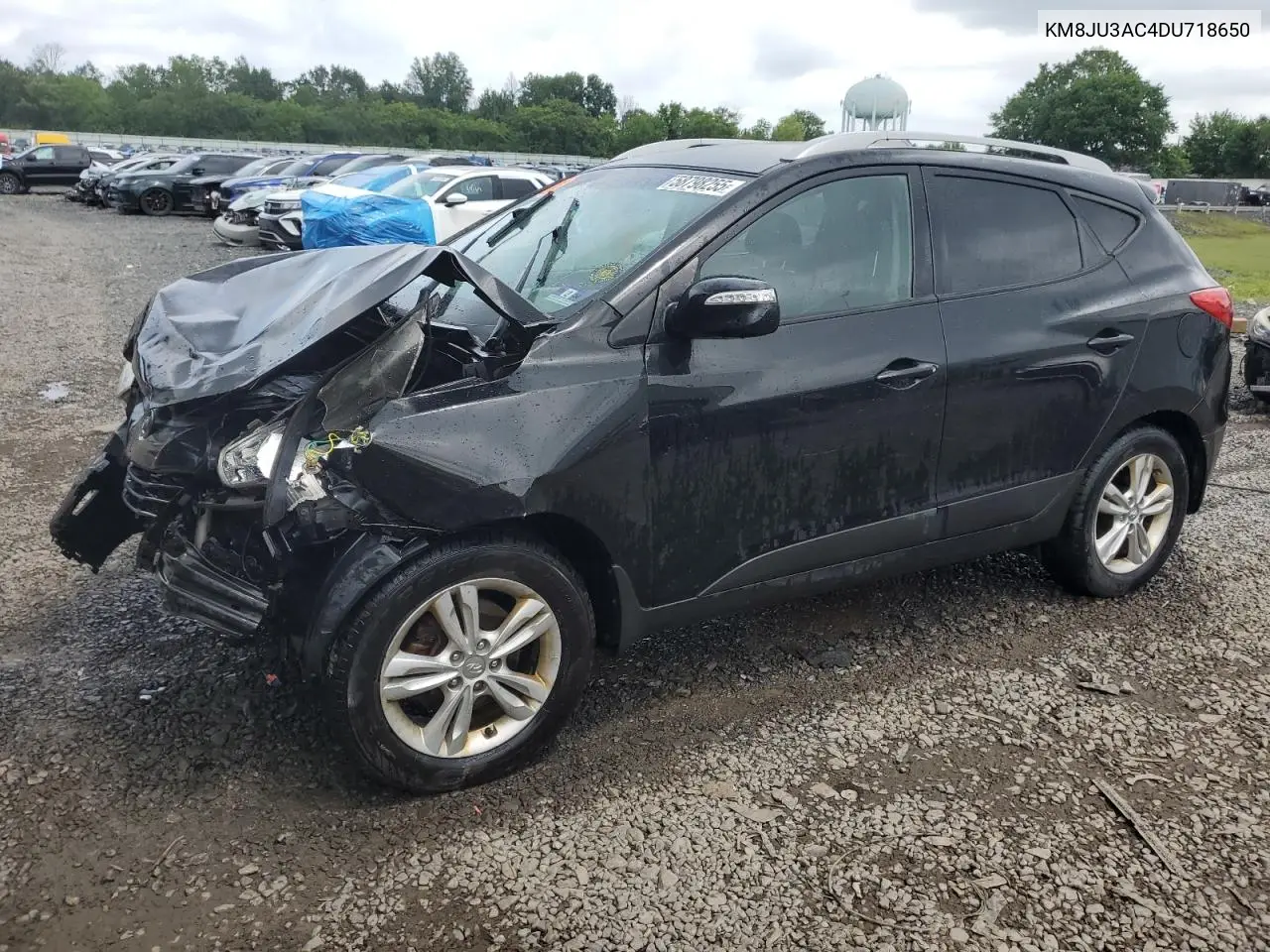 2013 Hyundai Tucson Gls VIN: KM8JU3AC4DU718650 Lot: 58798255