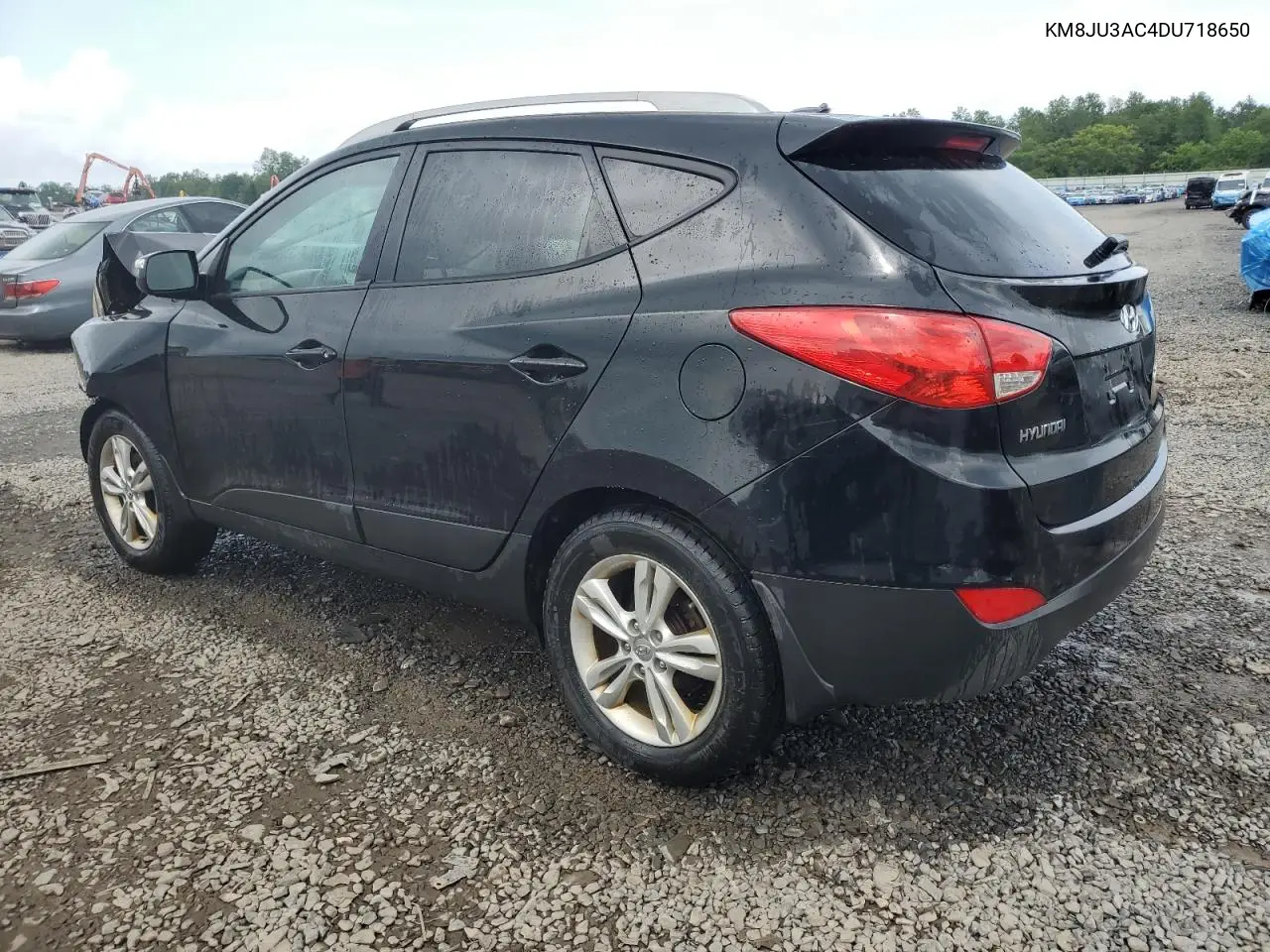 2013 Hyundai Tucson Gls VIN: KM8JU3AC4DU718650 Lot: 58798255
