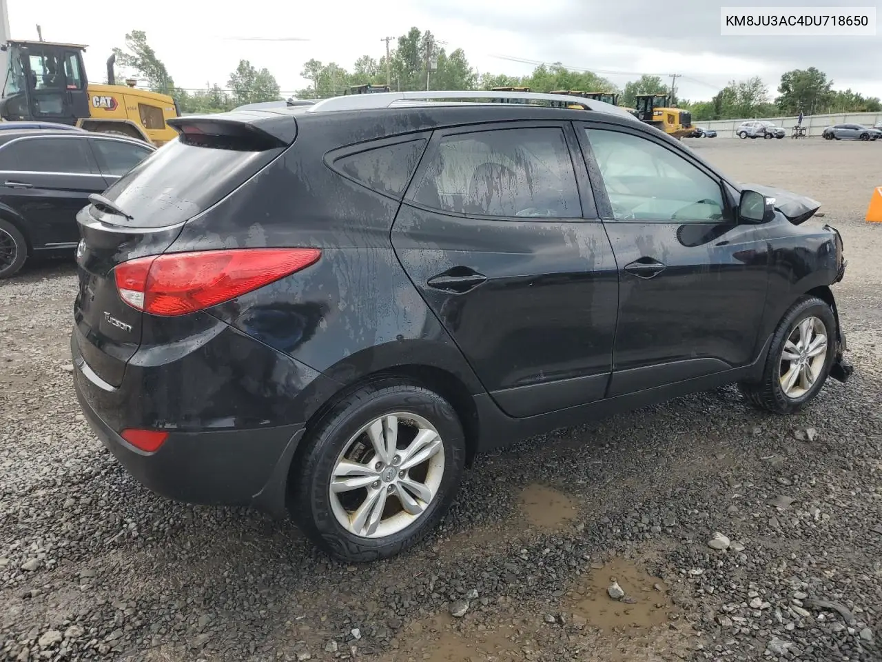 2013 Hyundai Tucson Gls VIN: KM8JU3AC4DU718650 Lot: 58798255