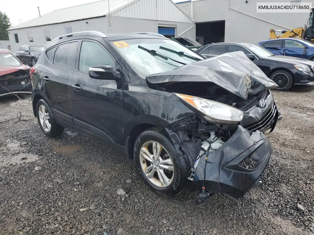 2013 Hyundai Tucson Gls VIN: KM8JU3AC4DU718650 Lot: 58798255