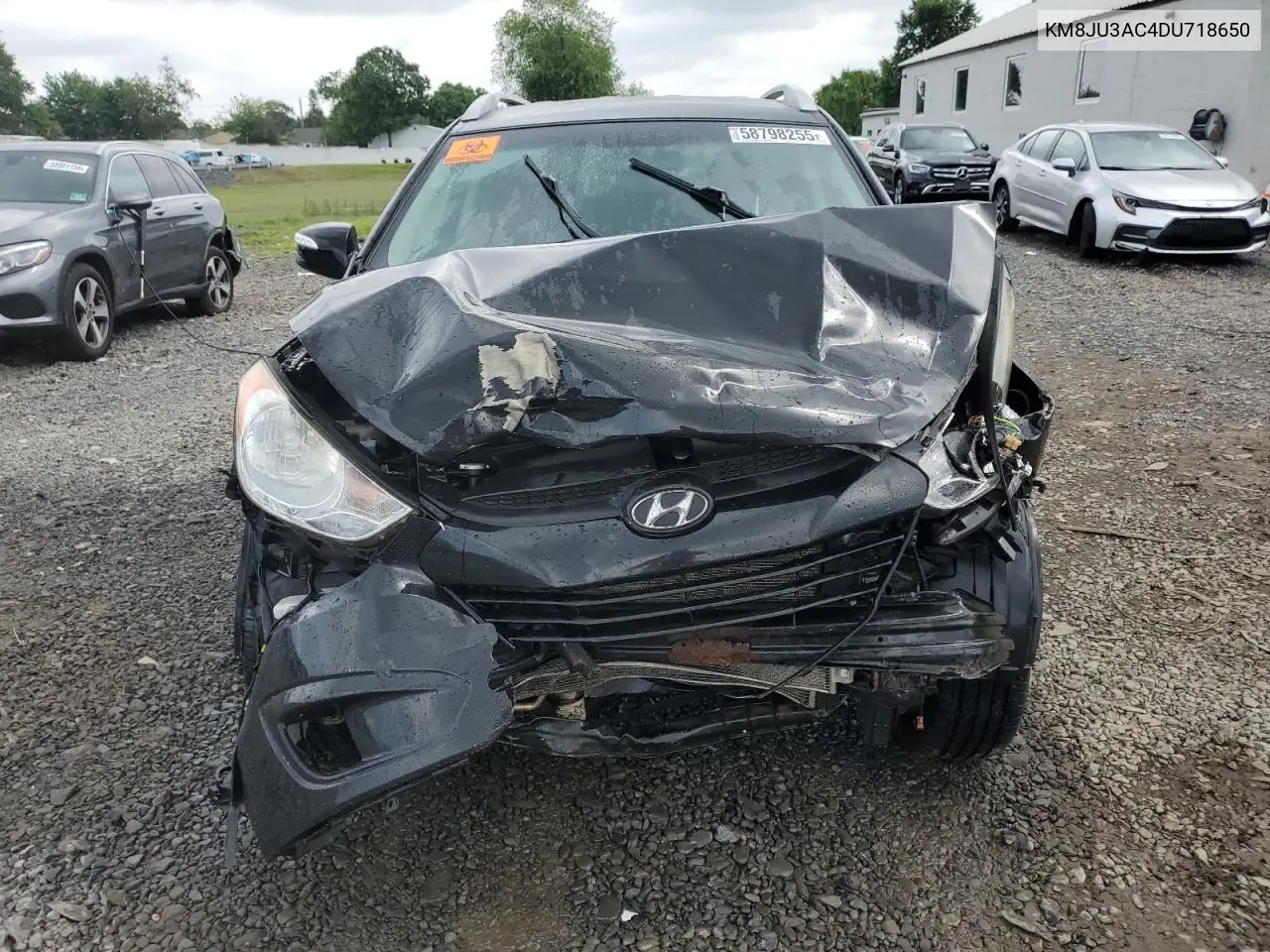 2013 Hyundai Tucson Gls VIN: KM8JU3AC4DU718650 Lot: 58798255