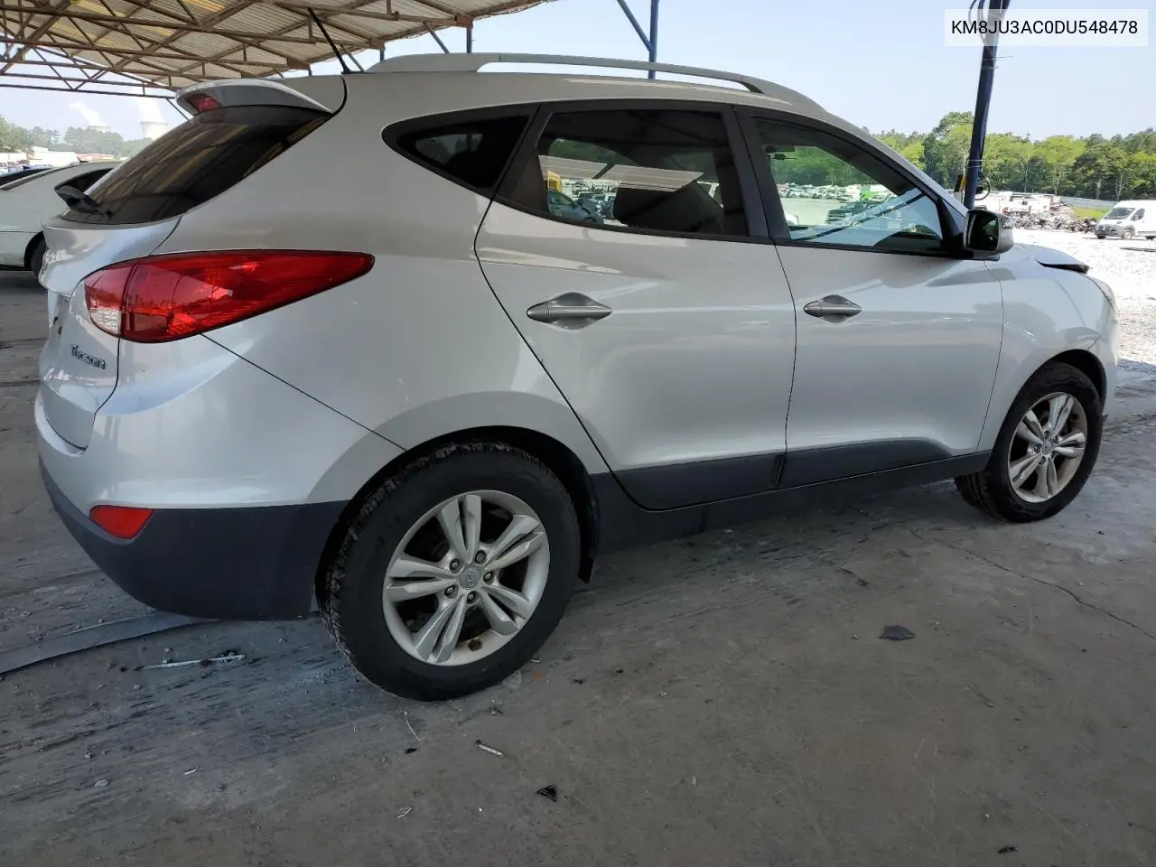 2013 Hyundai Tucson Gls VIN: KM8JU3AC0DU548478 Lot: 61774605