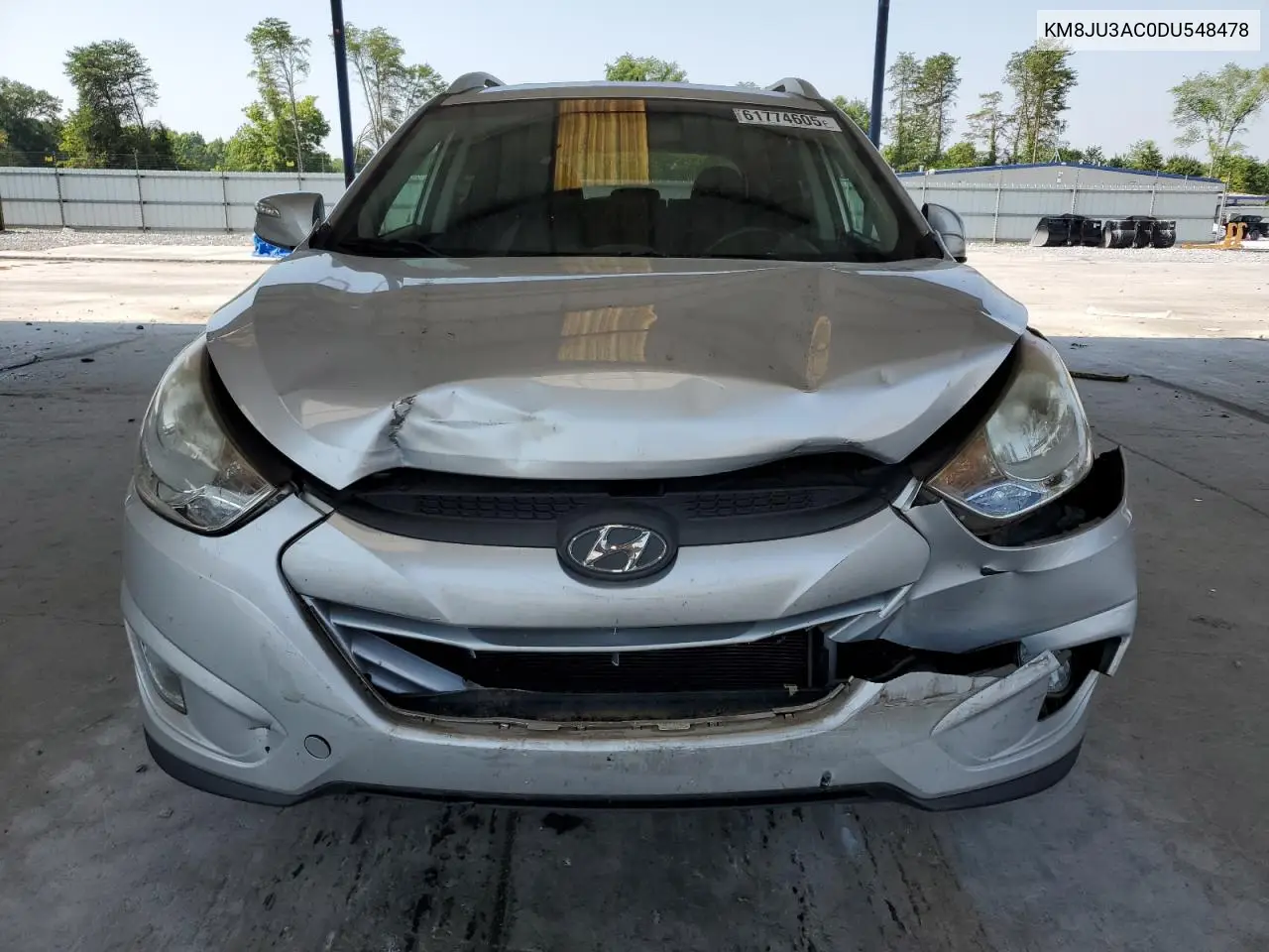 2013 Hyundai Tucson Gls VIN: KM8JU3AC0DU548478 Lot: 61774605