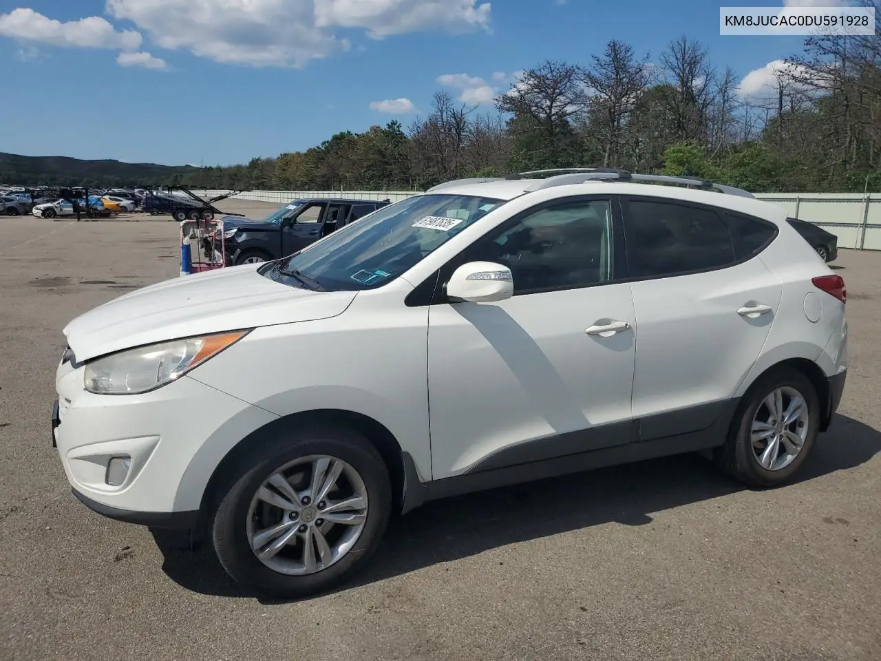 2013 Hyundai Tucson Gls VIN: KM8JUCAC0DU591928 Lot: 61987635