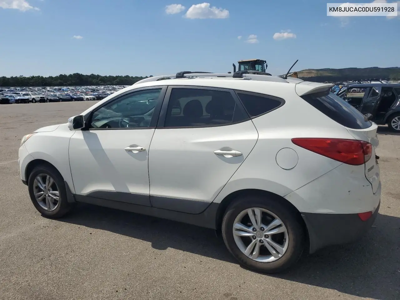 2013 Hyundai Tucson Gls VIN: KM8JUCAC0DU591928 Lot: 61987635