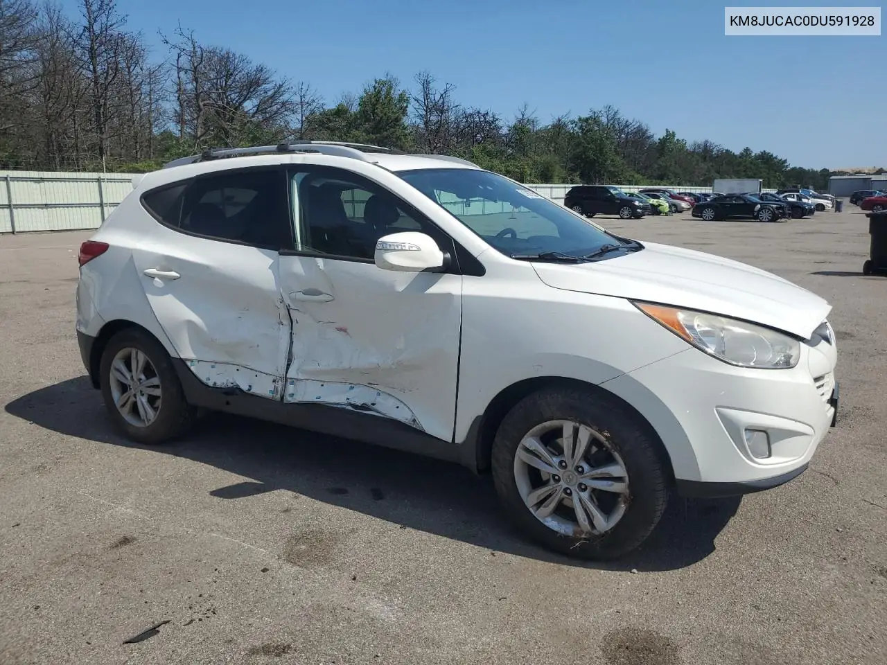 2013 Hyundai Tucson Gls VIN: KM8JUCAC0DU591928 Lot: 61987635