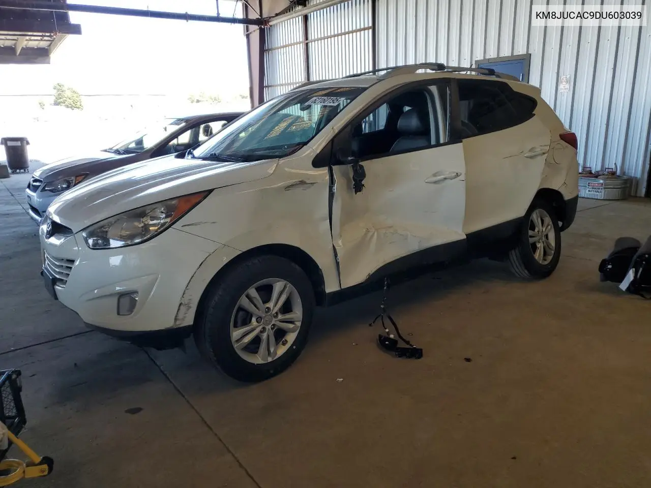 2013 Hyundai Tucson Gls VIN: KM8JUCAC9DU603039 Lot: 62160195