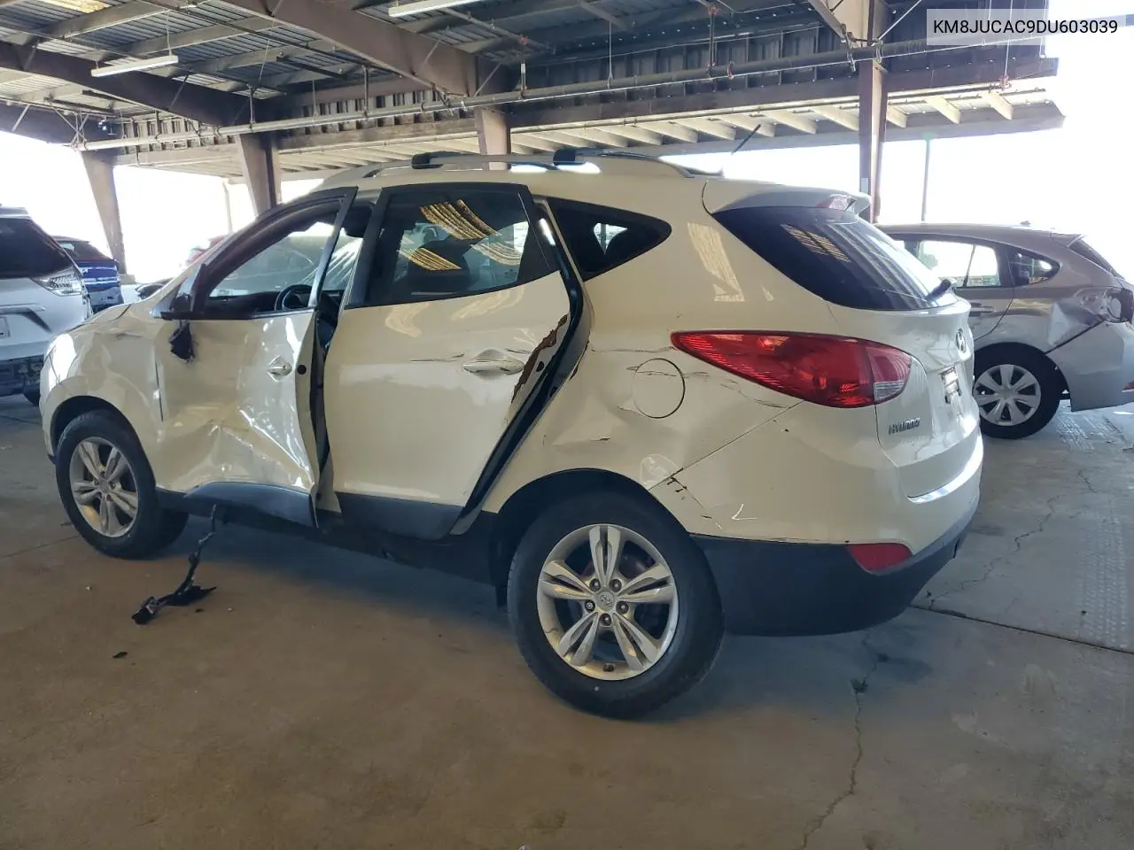 2013 Hyundai Tucson Gls VIN: KM8JUCAC9DU603039 Lot: 62160195