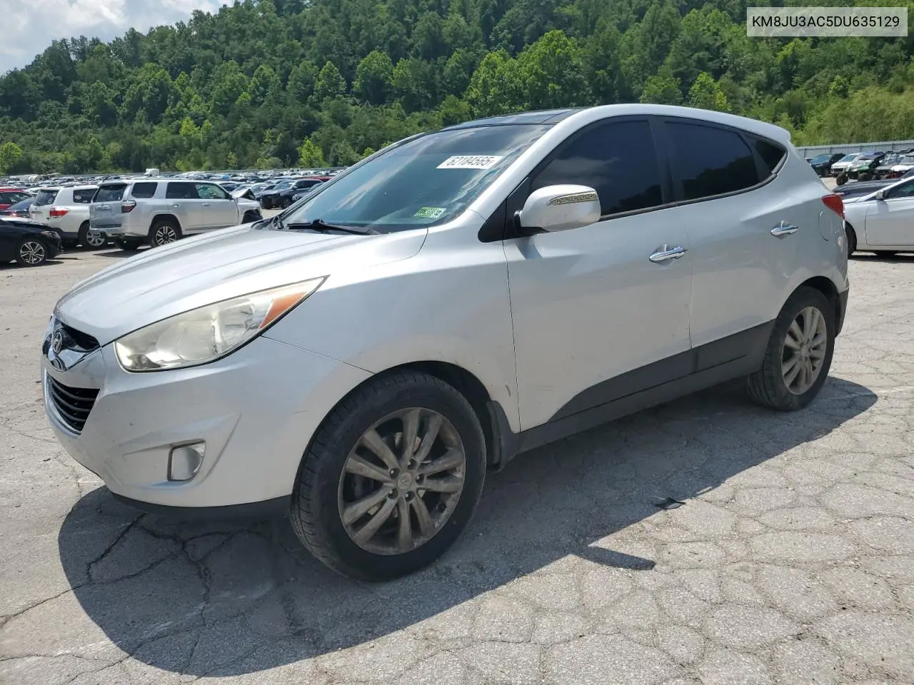 2013 Hyundai Tucson Gls VIN: KM8JU3AC5DU635129 Lot: 62184565