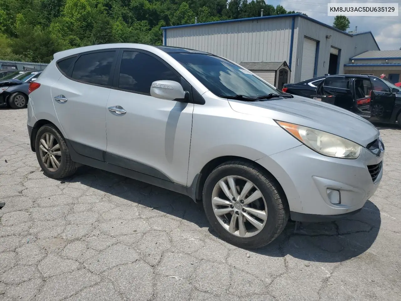 2013 Hyundai Tucson Gls VIN: KM8JU3AC5DU635129 Lot: 62184565