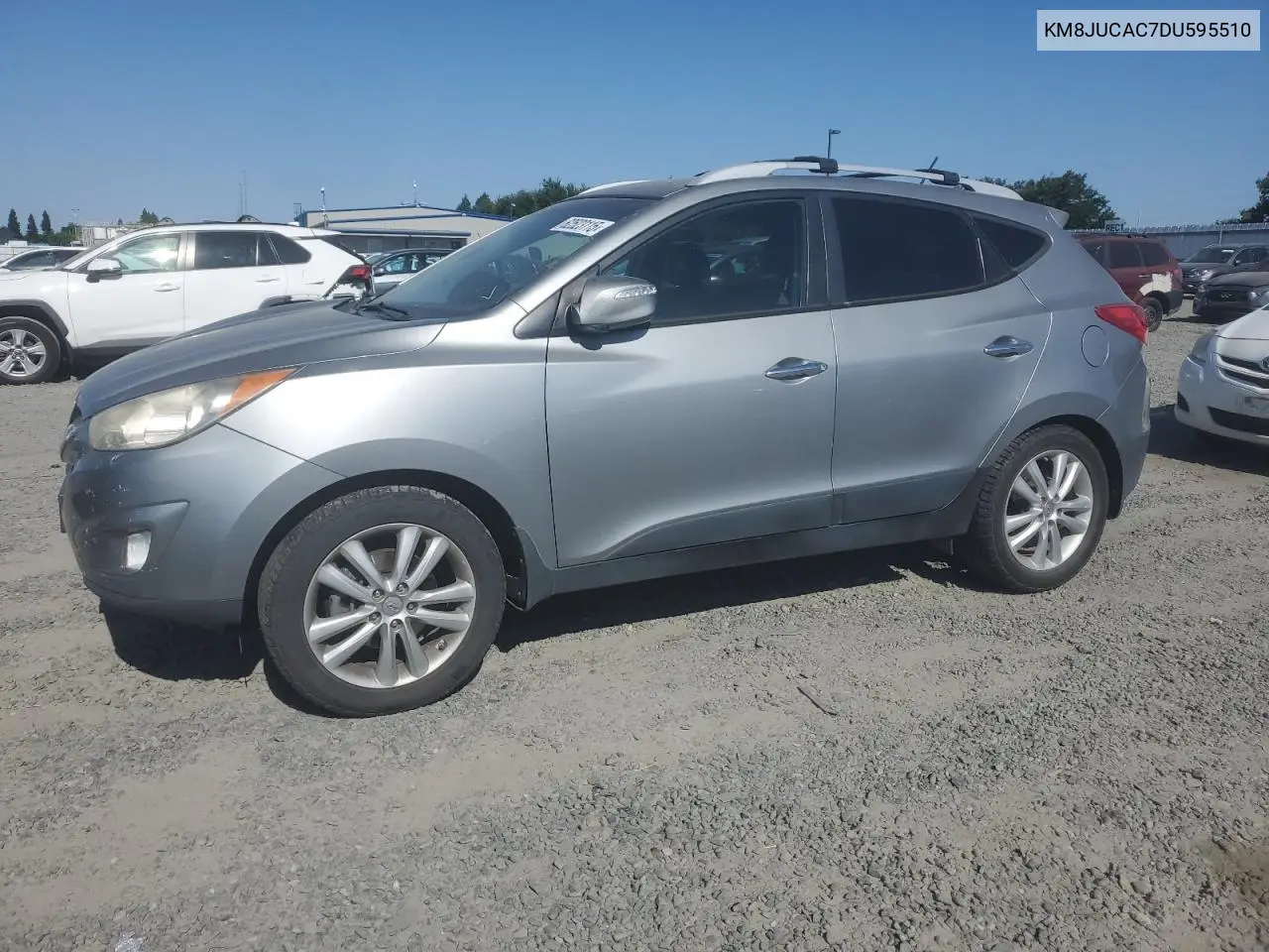 2013 Hyundai Tucson Gls VIN: KM8JUCAC7DU595510 Lot: 62523115