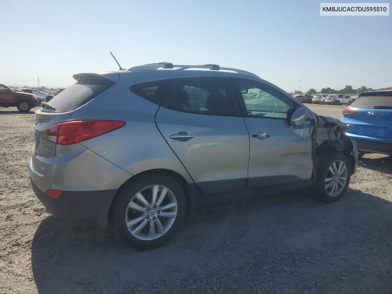2013 Hyundai Tucson Gls VIN: KM8JUCAC7DU595510 Lot: 62523115
