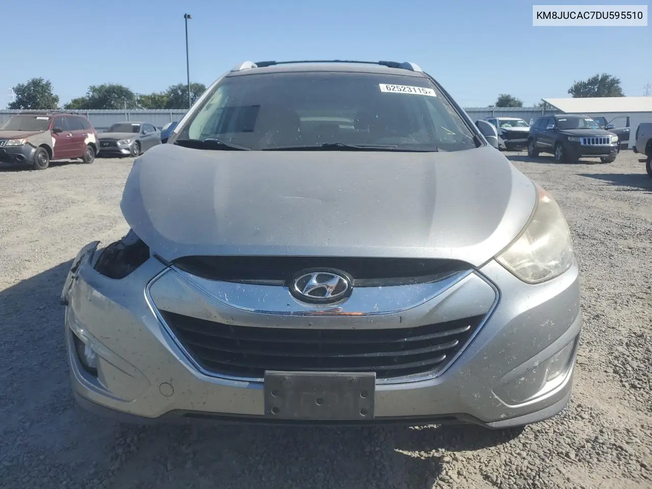 2013 Hyundai Tucson Gls VIN: KM8JUCAC7DU595510 Lot: 62523115