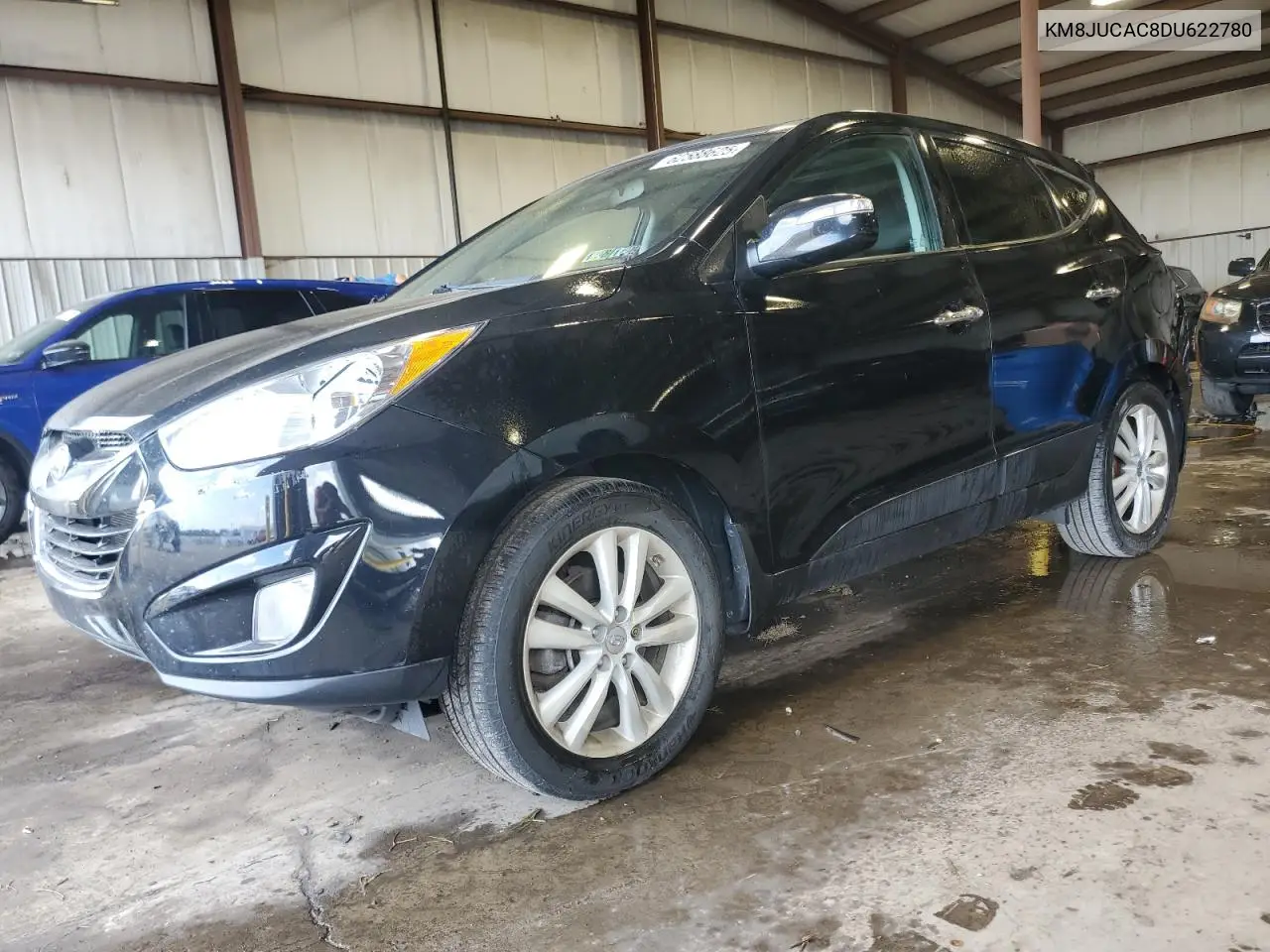2013 Hyundai Tucson Gls VIN: KM8JUCAC8DU622780 Lot: 62588625