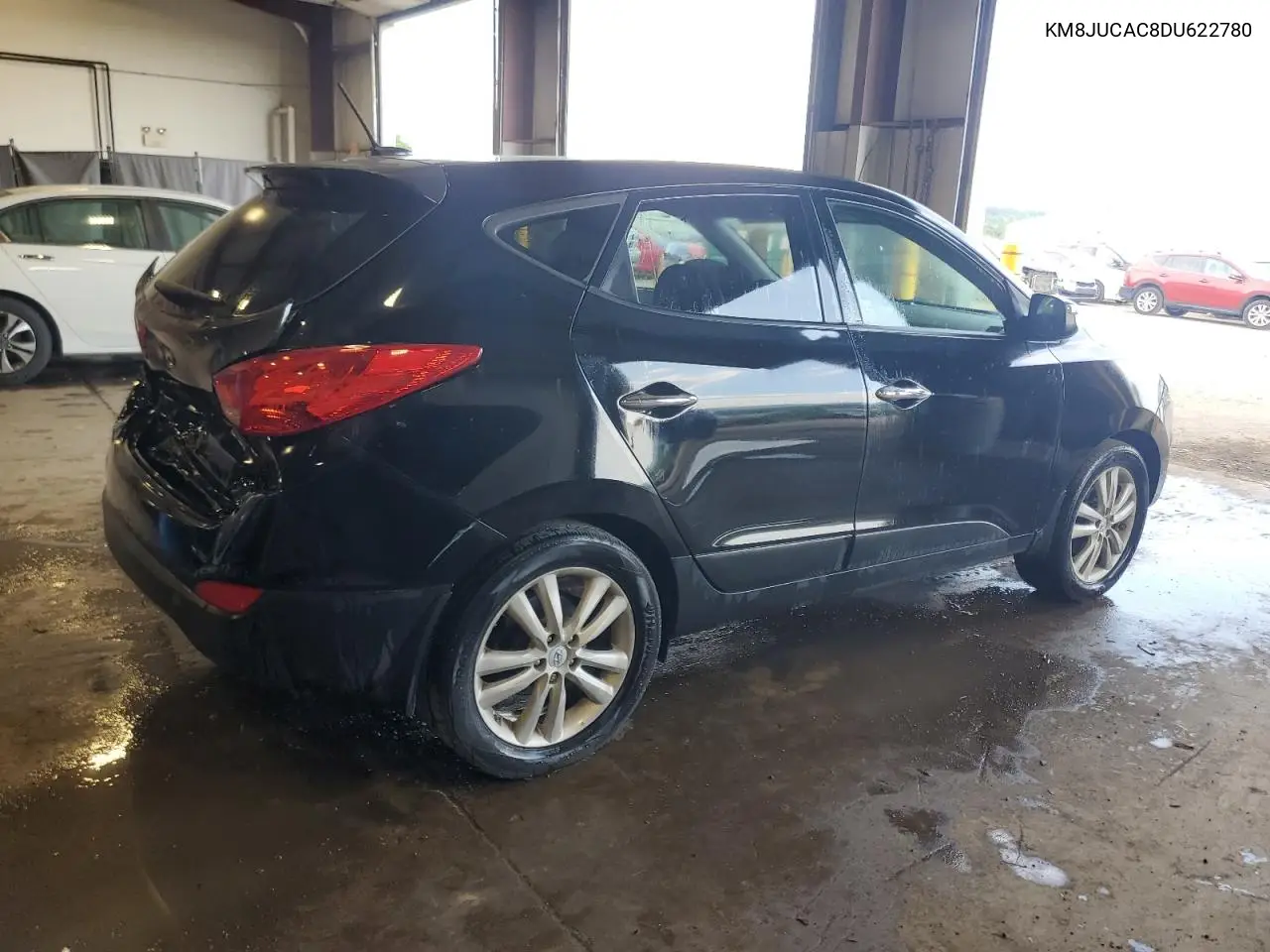 2013 Hyundai Tucson Gls VIN: KM8JUCAC8DU622780 Lot: 62588625