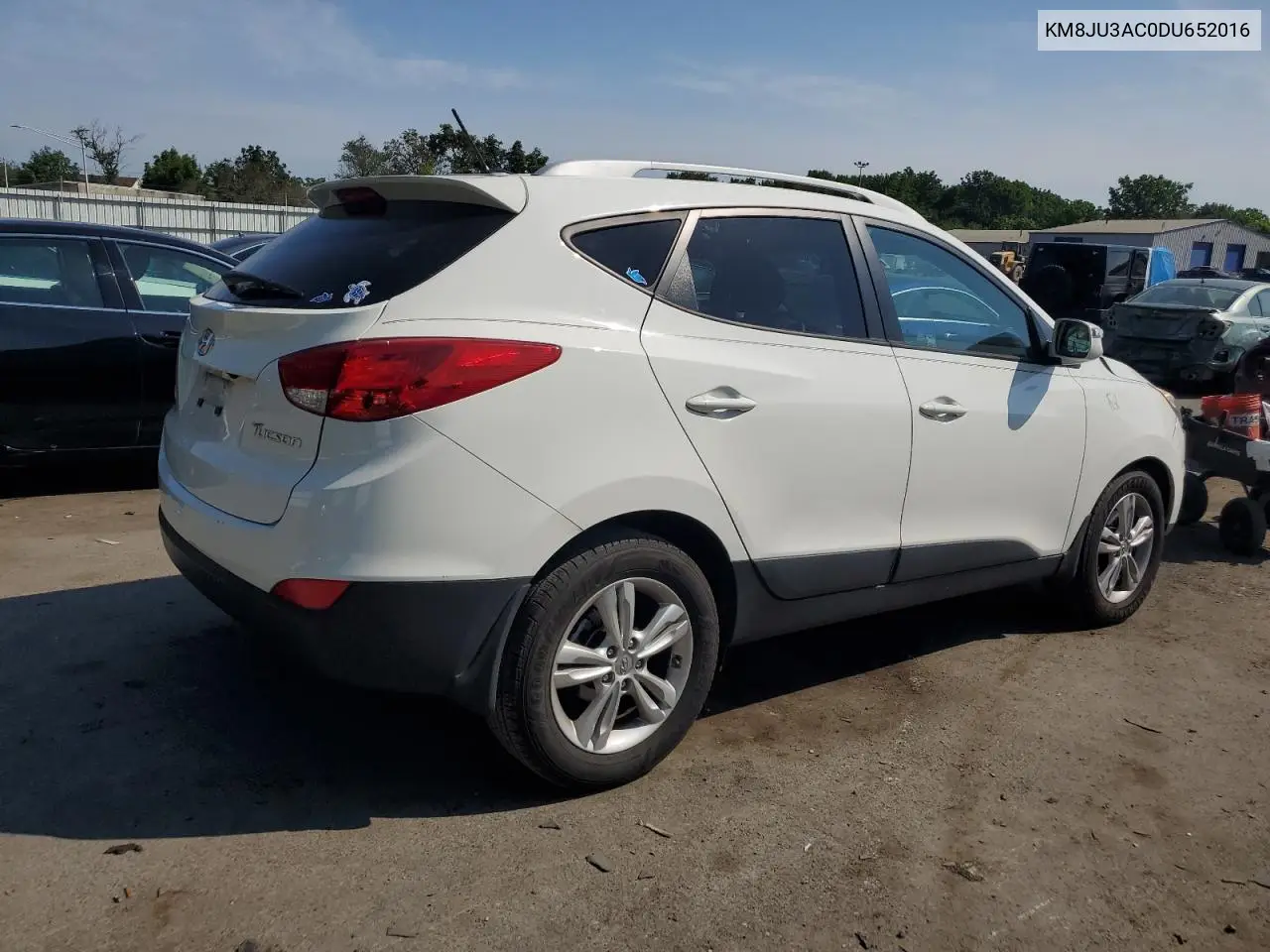 2013 Hyundai Tucson Gls VIN: KM8JU3AC0DU652016 Lot: 62685755